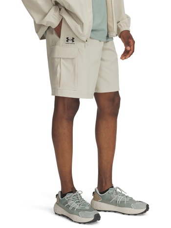 βερμούδες under armour vibe woven cargo short khaki base/ σε προσφορά