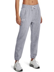 παντελόνια under armour icon fleece jogger mod gray light heather/ white xs