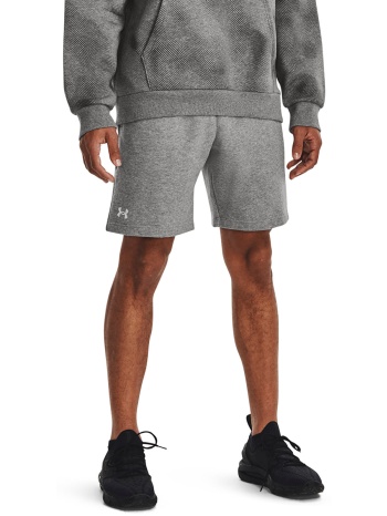 βερμούδες under armour rival fleece shorts castlerock light σε προσφορά