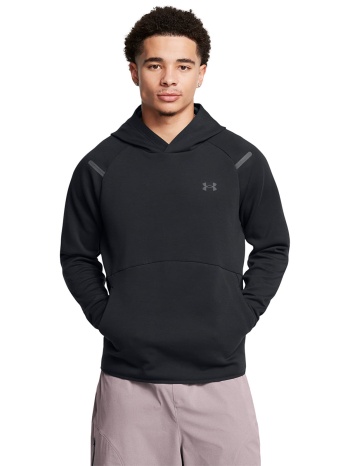 φούτερ under armour unstoppable fleece hooded eu black/ σε προσφορά
