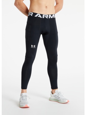 παντελόνια under armour cg armour leggings black/ white s σε προσφορά
