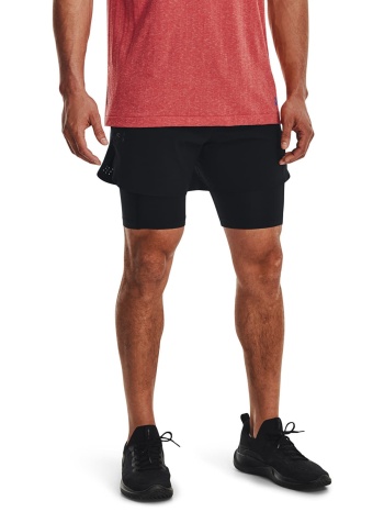 βερμούδες under armour vanish elite 2in1 short black/ black σε προσφορά