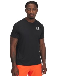 μπλουζάκι under armour heatgear fitted ss tee black/ white xl
