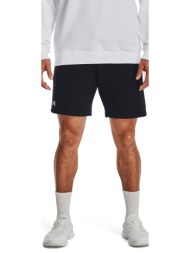 βερμούδες under armour rival fleece shorts black/ white s