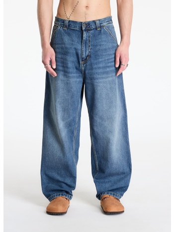 jeans carhartt wip og single knee pant blue dark used wash