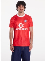 τζέρσεϊ copa fc bayern münchen 1988 - 89 retro football shirt unisex red l