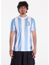 τζέρσεϊ copa x maradona argentina 1986 retro football shirt unisex white/ blue l