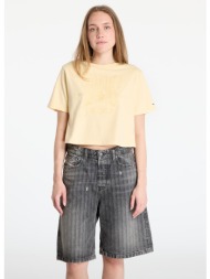 μπλουζάκι tommy jeans relaxed tonal crew t-shirt yellow m
