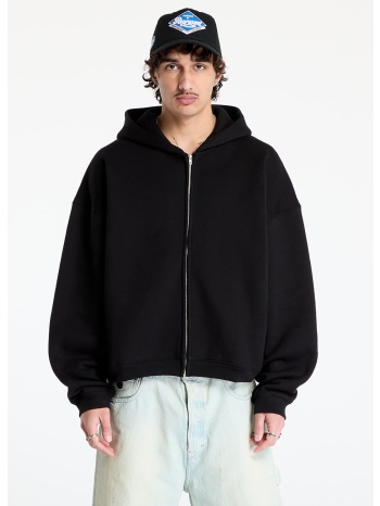 φούτερ represent initial boxy zip hoodie black l σε προσφορά