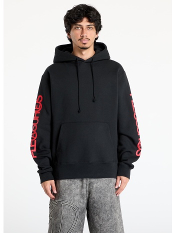 φούτερ pleasures fanzine hoodie black s σε προσφορά