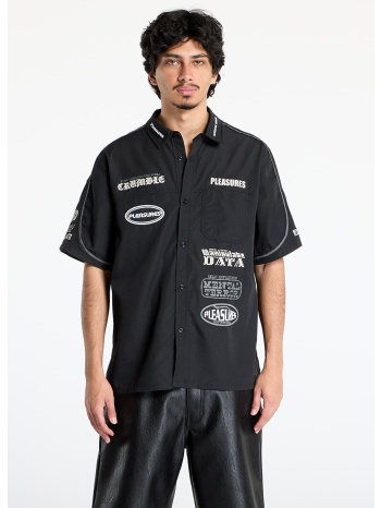 πουκάμισα pleasures terror button up black s σε προσφορά