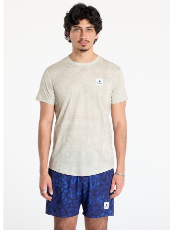 μπλουζάκι saysky paisley combat t-shirt beige paisley aop xl σε προσφορά