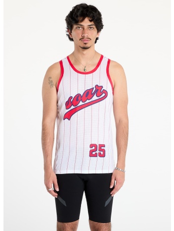 tank top soar men`s american race vest white/ red m