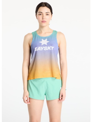 tank top saysky w drip dye flow air singlet purple aop s σε προσφορά