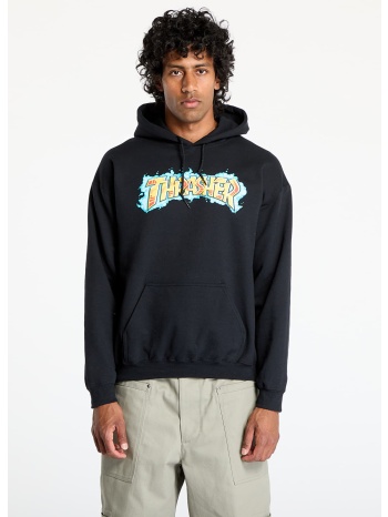 φούτερ thrasher graff hoodie black m σε προσφορά