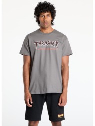 μπλουζάκι thrasher slash t-shirt charcoal s