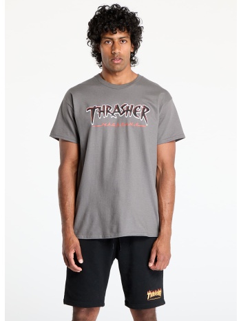 μπλουζάκι thrasher slash t-shirt charcoal s σε προσφορά