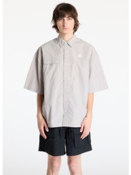 πουκάμισα nike acg `orb weaver` uv repel short-sleeve shirt college grey/ football grey/ summit whit