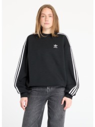 φούτερ adidas adicolor oversized crew sweatshirt black s