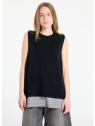 γιλέκο y-3 logo knit vest unisex black l