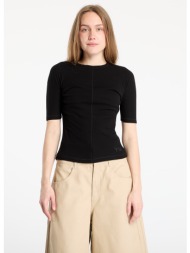 μπλουζάκι y-3 fitted short sleeve t-shirt black xs