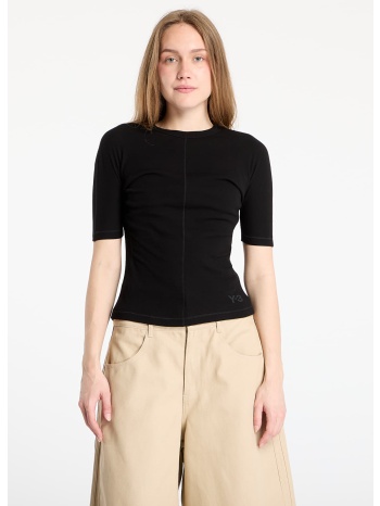 μπλουζάκι y-3 fitted short sleeve t-shirt black xs σε προσφορά