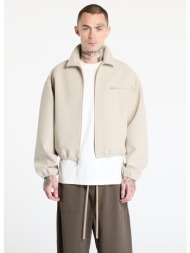 μπουφάν fear of god essentials bonded canvas zip-up jacket timber xl