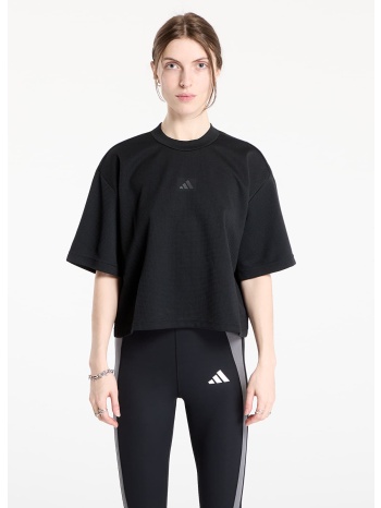 μπλουζάκι adidas yoga motion waffle t-shirt black s σε προσφορά
