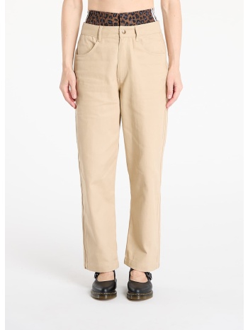 παντελόνια adidas firebird utility pants stone khaki/ bliss σε προσφορά