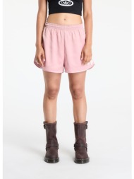 βερμούδες adidas originals satin shorts ruffle 3-stripes wonder mauve xs