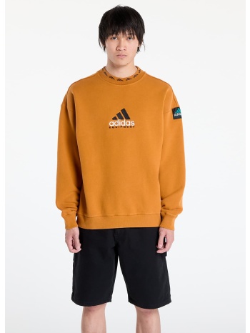 φούτερ adidas eqt wash crewneck sweatshirt craft ochre/ σε προσφορά