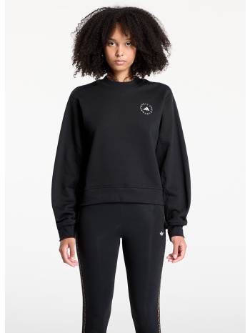 φούτερ adidas by stella mccartney regular sweatshirt black/ σε προσφορά