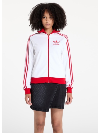 μπουφάν adidas beckenbauer track top white/ better scarlet
