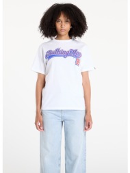 μπλουζάκι a bathing ape baseball logo tee unisex white/ blue l
