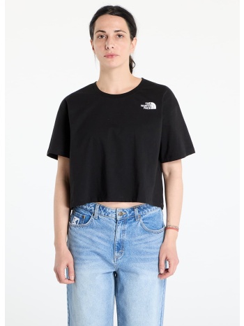 the north face cropped simple dome tee tnf black l σε προσφορά