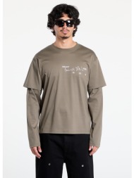 μπλουζάκι heliot emil fulgens longsleeve dark stone xl