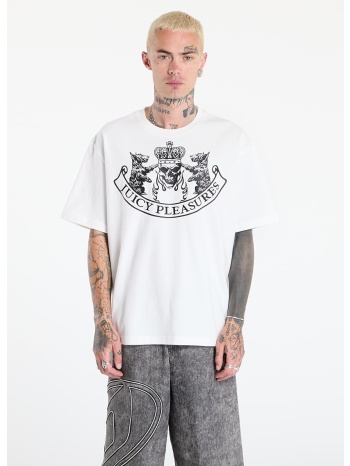 μπλουζάκι pleasures skull crest heavyweight shirt white s σε προσφορά