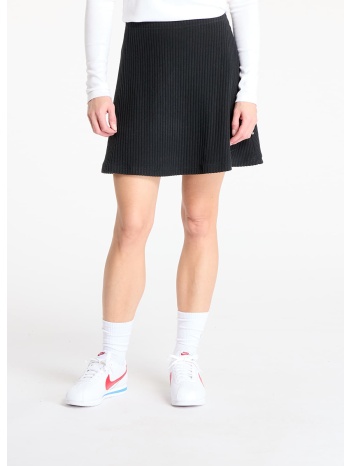 nike sportswear chill knit women`s ribbed mini skirt black/ σε προσφορά