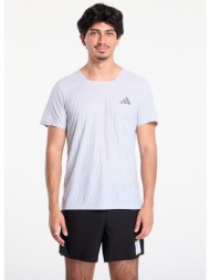 μπλουζάκι adidas adi365 running climacool+ tee halo silver/ white s