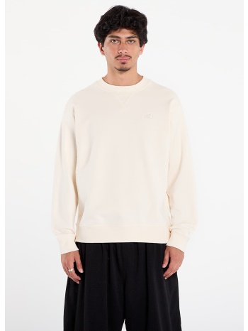 φούτερ new balance athletics french terry crew beige m σε προσφορά