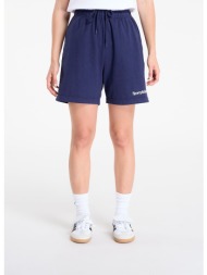 sporty & rich serif logo gym short unisex dark navy m