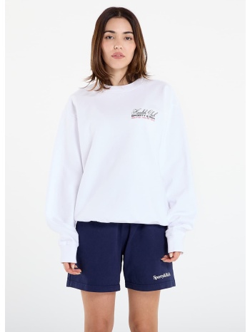 φούτερ sporty & rich made in usa crewneck unisex white l σε προσφορά