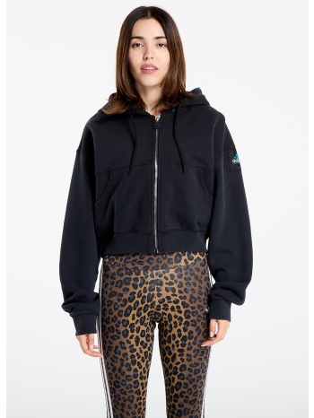 φούτερ adidas eqt cropped hoodie black m σε προσφορά