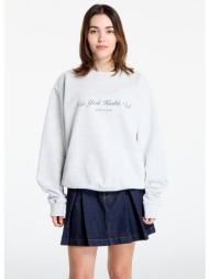φούτερ sporty & rich ny health club crewneck unisex heather gray xs