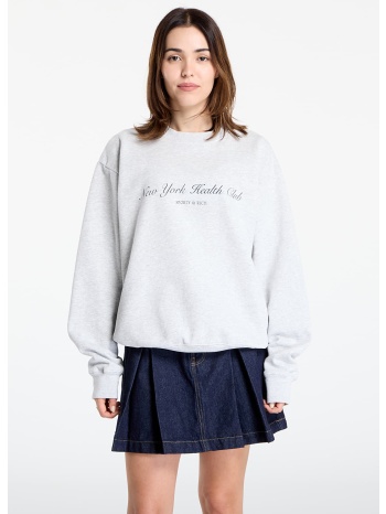 φούτερ sporty & rich ny health club crewneck unisex heather σε προσφορά