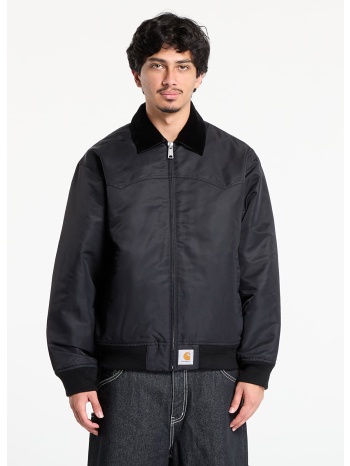 μπουφάν carhartt wip santa fe alumni jacket unisex black/ σε προσφορά