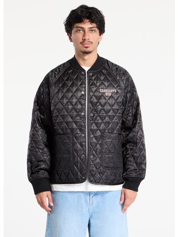 μπουφάν carhartt wip alumni liner unisex black s σε προσφορά