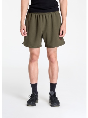 nike x nocta cardinal fleece shorts cargo khaki/ team red xs σε προσφορά