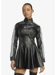 μπουφάν adidas x jeremy scott faux leather track top black l