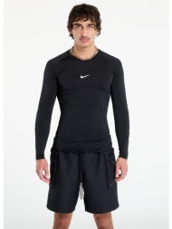 μπλουζάκι nike pro men`s dri-fit tight long-sleeve fitness top black/ white l